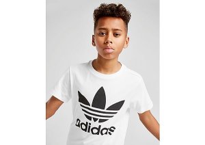 adidas Originals Trefoil T-Shirt Kinder - White/Black - Kids, White/Black