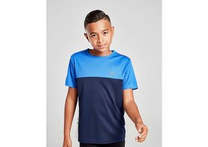 Lacoste Colour Block Poly T-Shirt Kinder - blau - Mens, blau