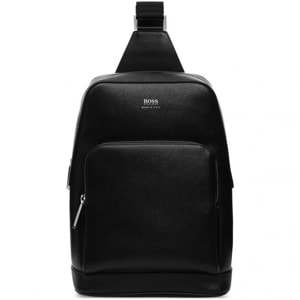 BOSS Signature Sling Bag mit Wechselfunktion 31 cm - black