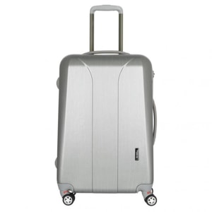 March 15 New Carat Special Edition 4-Rollen-Trolley M 65 cm - silver brushed