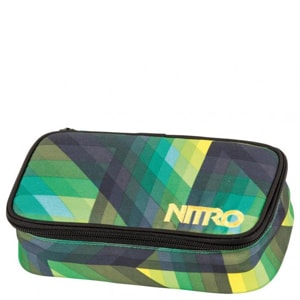 Nitro Pencil Case XL 21 cm - geo green