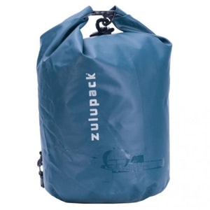 Zulupack Tube Bag 15 l - waterproof 30 cm green blue