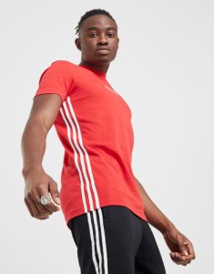 adidas Originals camiseta Sidestripe - Only at JD, Rojo
