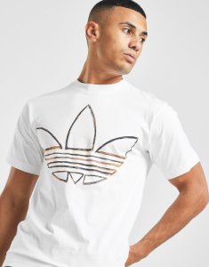 adidas Originals camiseta Watercolour, Blanco
