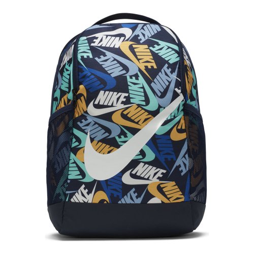 Nike Brasilia Printed Backpack Jr Granatowy (CU8962-410)