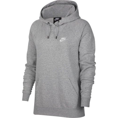 Nike Essential Fleece Hoodie Damska Szara (BV4124-063)