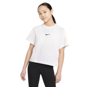 Nike NSW Sportswear Essential Tee Młodzieżowa Biała (DH5750-100)