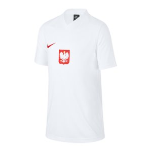 Nike Polska Euro 2020 H Breathe Top Młodzieżowa Biała (CD1207-100)