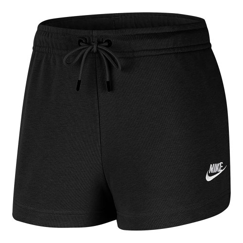 Nike W NSW Essential FLC Short Damskie Czarne (CJ2158-010)