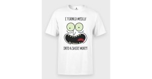 Koszulka Rick - I turned myself into a shirt