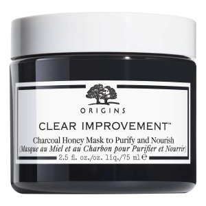 Origins - Clear improvement charcoal honey mask - maska do twarzy
