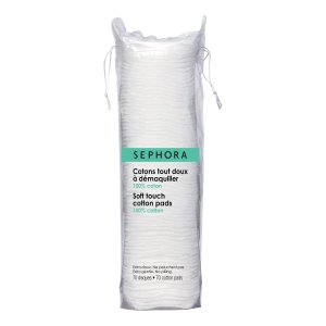 Sephora Collection - Delikatne płatki do demakijażu - 100% bawełny