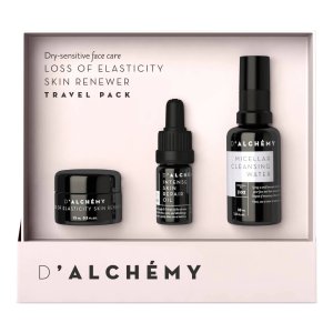 D Alchemy - Loss of elasticity skin renewer-dry&sensitive face care - zestaw podróżny