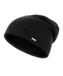 Szara czapka z logo marki BIRORI