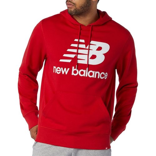 Bluza New Balance MT03558REP - czerwona