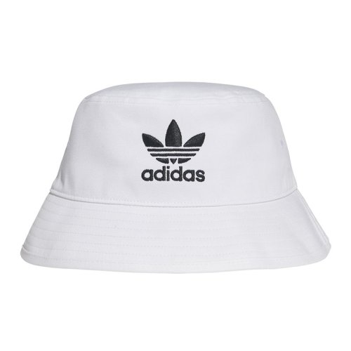Czapka adidas Originals Adicolor Trefoil Bucket Hat FQ4641 - biała