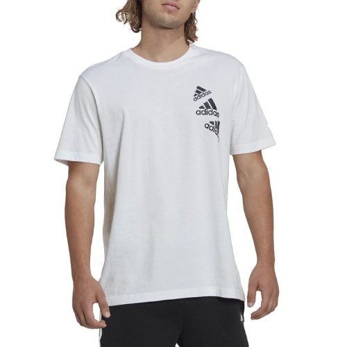 Koszulka adidas Essentials BrandLove HL9386 - biała