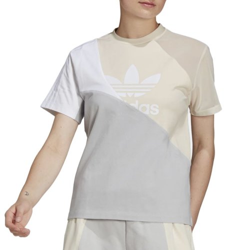 Koszulka adidas Originals Adicolor Split Trefoil HC7041 - szara