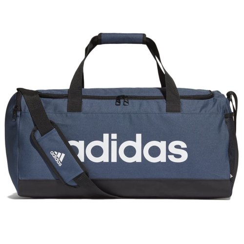 Torba adidas Essentials Logo Duffel Bag Medium GN2039 - granatowa