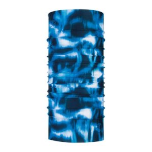 Buff Yule Seaport Coolnet UV+ Neckwear Granatowo-Błękitna