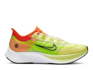 Buty Nike Zoom Fly 3 Rise W Limonkowo-Pomarańczowe