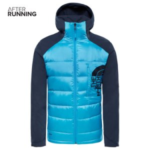 Kurtka The North Face peakfrontier hybrid jacket m granatowo-błękitna