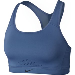 Nike Impact High-Support Bra Stalowo-Niebieski