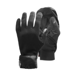 RĘkawiczki Black Diamond wind hood gridtech gloves czarne