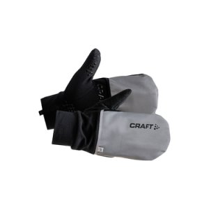 Rękawiczki Craft Hybrid Wheather Glove Czarno-Szare