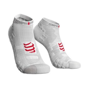 Skarpetki Compressport Pro Racing Socks V3 Run Low U Białe