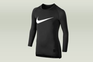 Koszulka kompresyjna Nike PRO LS Junior (726460-010)