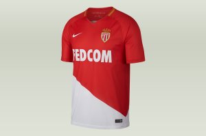 Koszulka Nike AS Monaco H 17/18 Stadium Junior (847371-600)