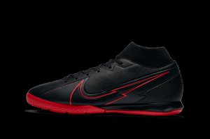 Nike Mercurial Superfly 7 Academy IC Black x Chile Red Pack (AT7975-060)