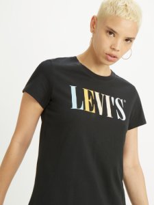 Levi's The Perfect Tee 901S Serif T2 Caviar