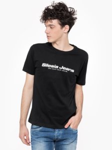 Silesia Jeans Logo T-shirt Black 
