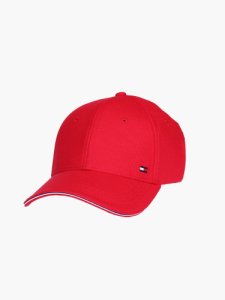 Tommy Hilfiger Elevated Corporate Cap Red