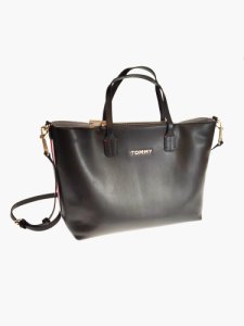 Tommy Hilfiger Iconic Tommy Satchel Solid Black