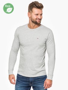 Tommy Jeans Classics Long Sleeve Tee Grey