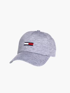 Tommy Jeans Flag Cap Jersey Grey