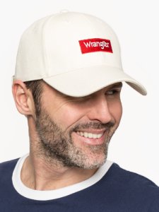 Wrangler Logo Cap Off White