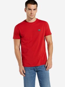 Wrangler Sign Off Tee Scarlet Red Plus