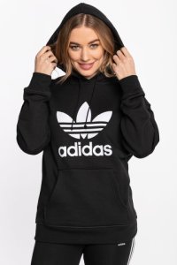 Bluza Adidas adicolor trefoil hoodie 307 black/white