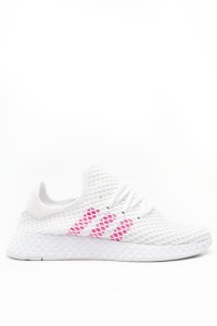 Buty adidas Deerupt Runner J 608 Footwear White/shock Pink/core Black