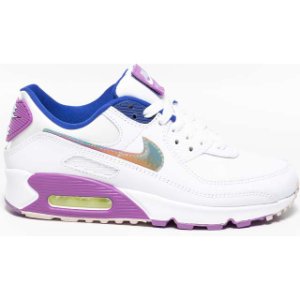 Buty Nike w air max 90 se cj0623-100 white / multi color / purple nebula
