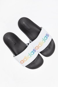 Klapki adidas Adilette Comfort H02488 White/black