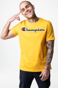 Koszulka Champion Crewneck T-Shirt Ys022 Yellow