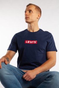 Koszulka Levi's Boxtab Graphic Tee 0001 Navy