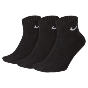 Nike 3 Pack Value Quarter Socks (SX4926-001)