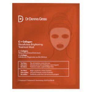 Dr Dennis Gross Skincare C+Collagen Biocellulose Brightening Treatment Mask (1 Application)