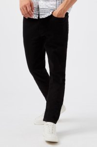 Men's Black Stretch Skinny Jeans - 28S
